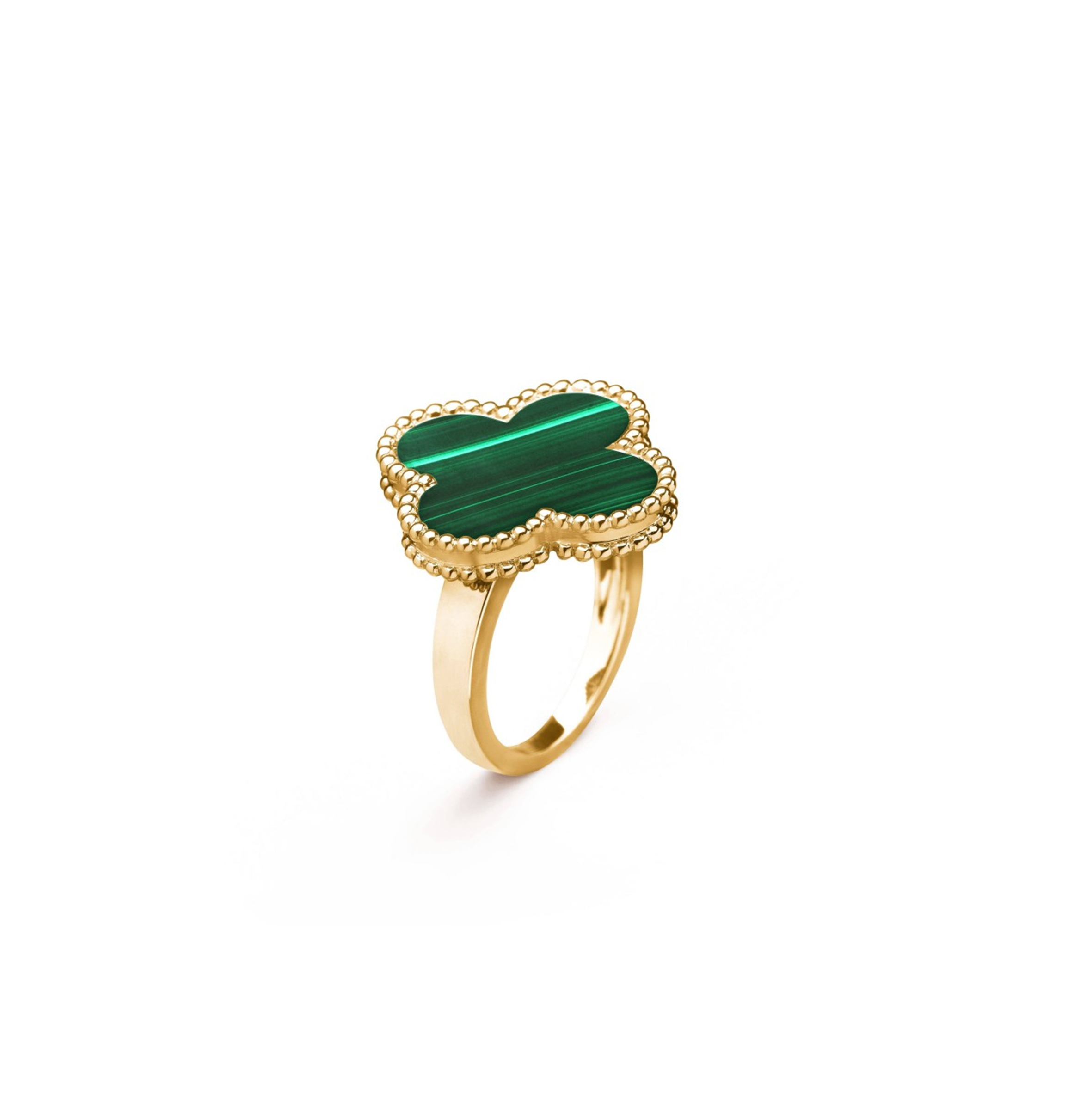 VAN CLEEF ARPELS MAGIC ALHAMBRA RING - YELLOW GOLD, MALACHITE  VCARO3AV00